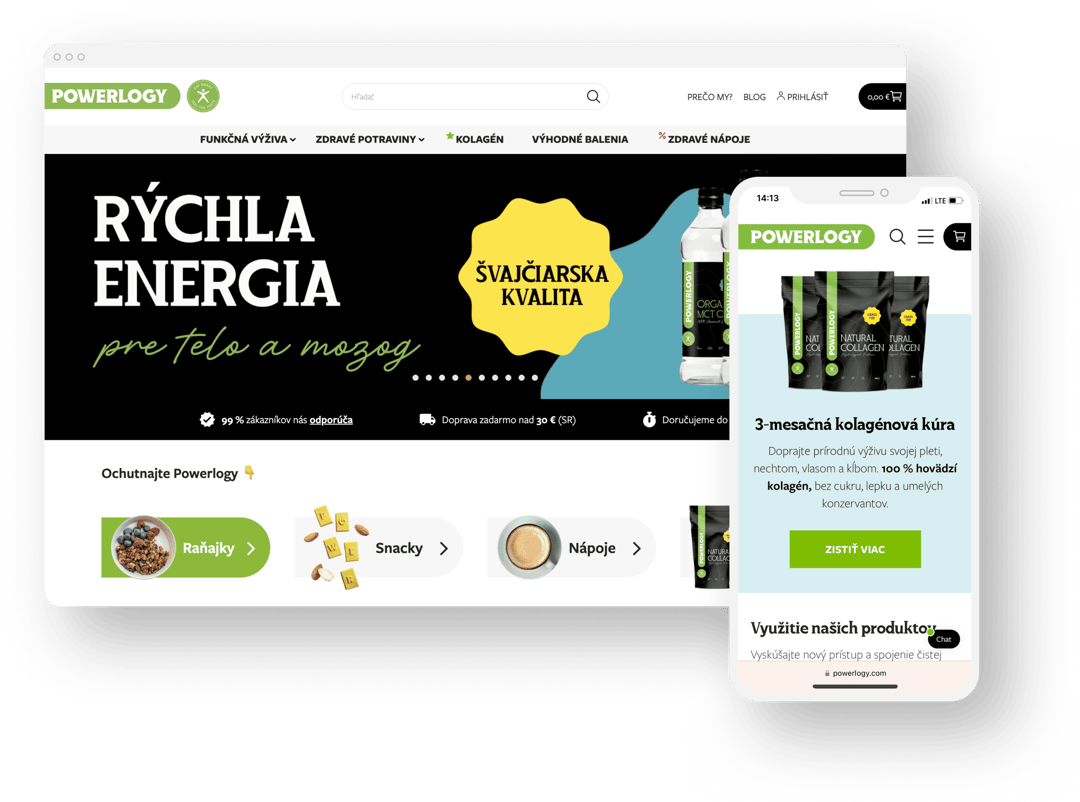 Powerlogy – e-shop so zdravou výživou