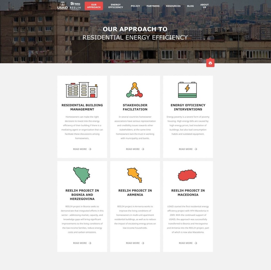 REELIH – Residential Energy Efficiency for Low Income Households