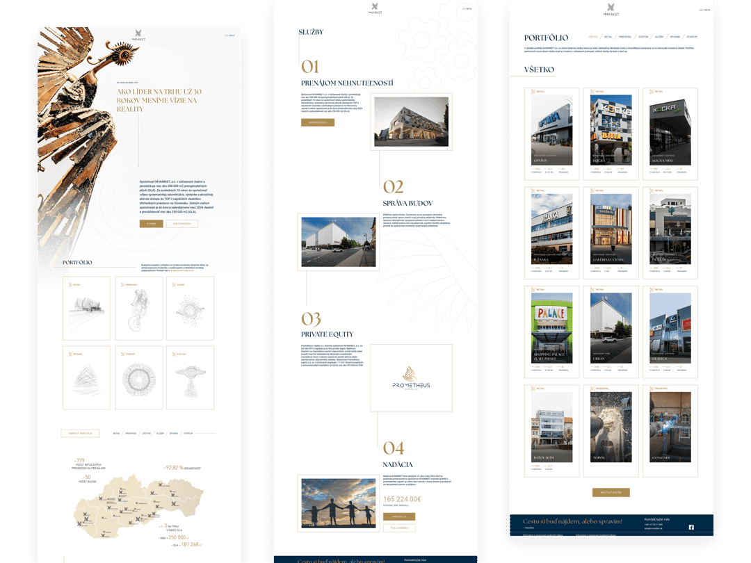 M-MARKET – web