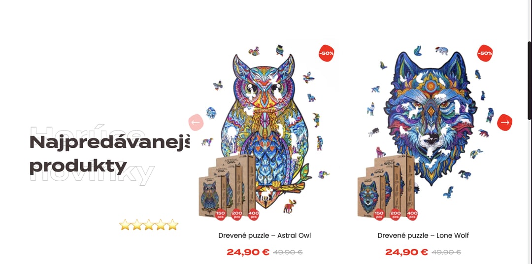Najpredávanejšie produkty DeerMates