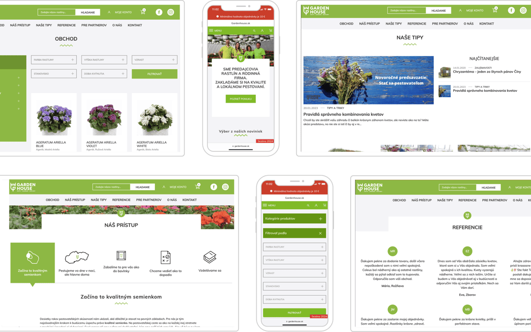 Gardenhouse.sk – web