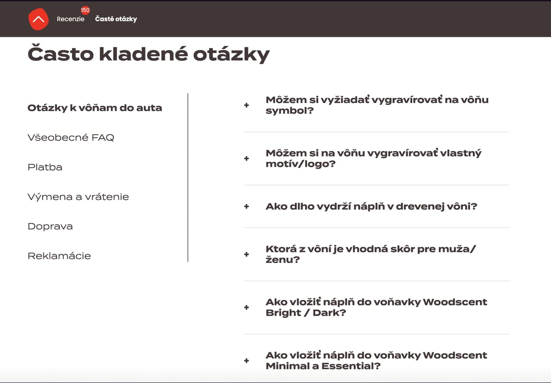 Najčastejšie otázky DeerMates e-shop