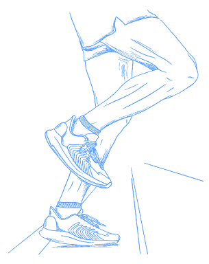 Ilustrácia bežca