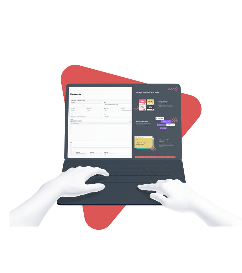 Editing content via Gutenberg