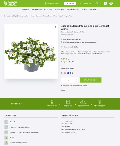 Rastlina na e-shope gardenhouse.sk
